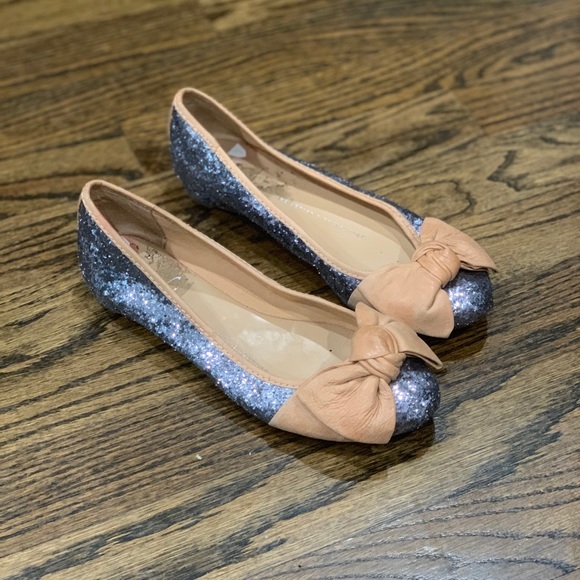 Franco Sarto Women’s Glitter Flats Size 4 - Picture 1 of 6